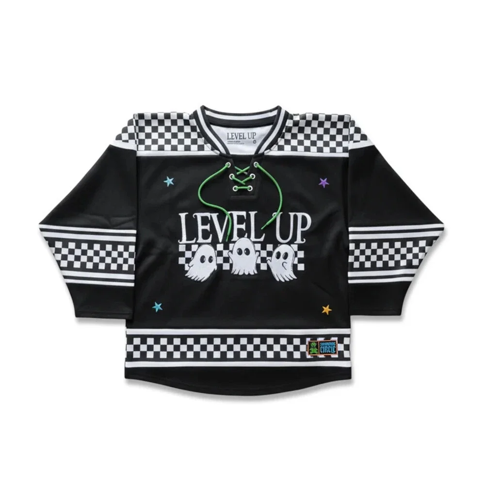 Level Up - Summoning Ghost Hockey Jersey Size Large (L)